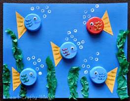 Under the Sea - Re-Purposed Plastic Craft