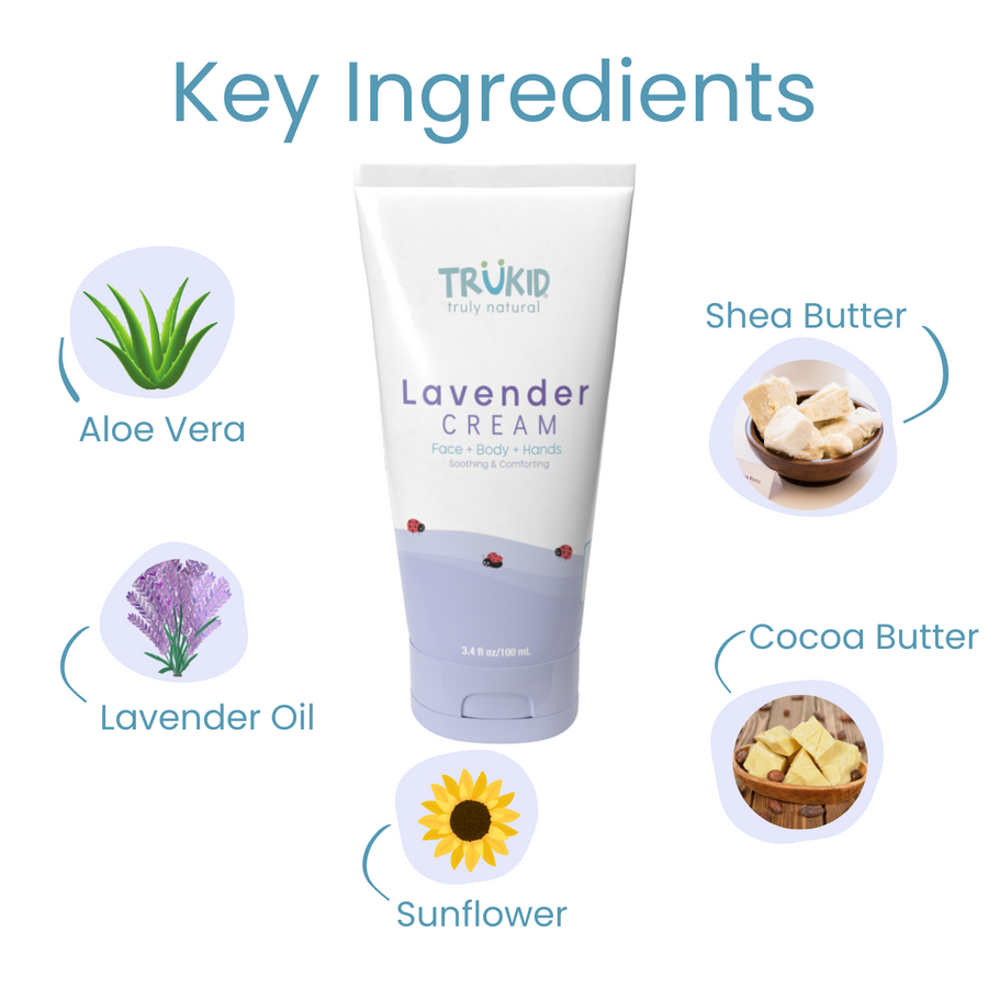 TruKid-Lavender-Cream natural ingredients