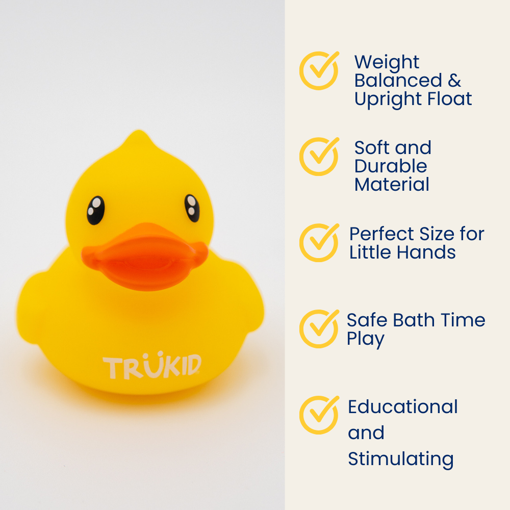 TruKid Rubber Duck Bath Toy