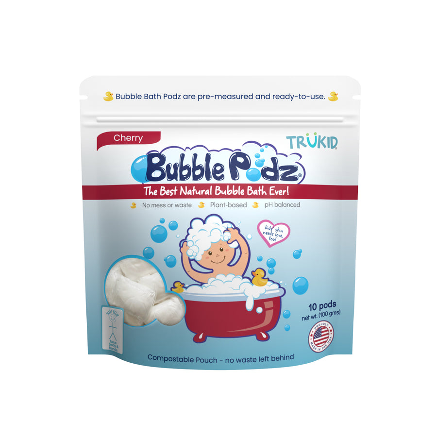 NEW! Bubble Podz: Cherry Scented Bubble Bath