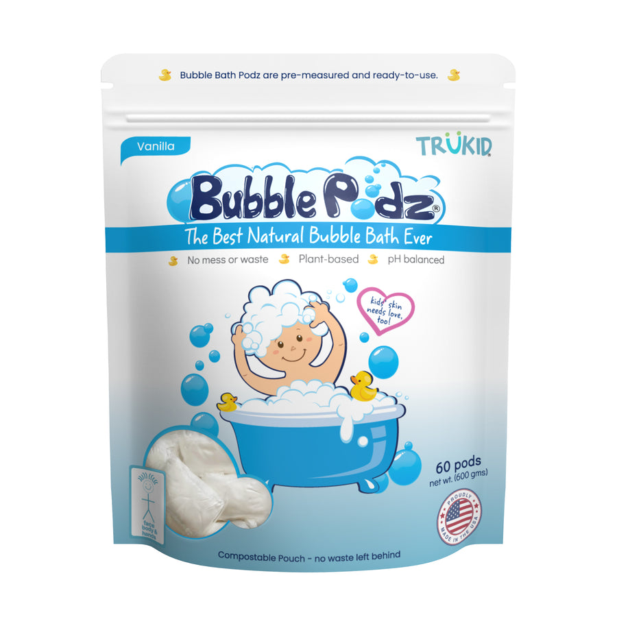 NEW! Bubble Podz: Vanilla Scented Bubble Bath