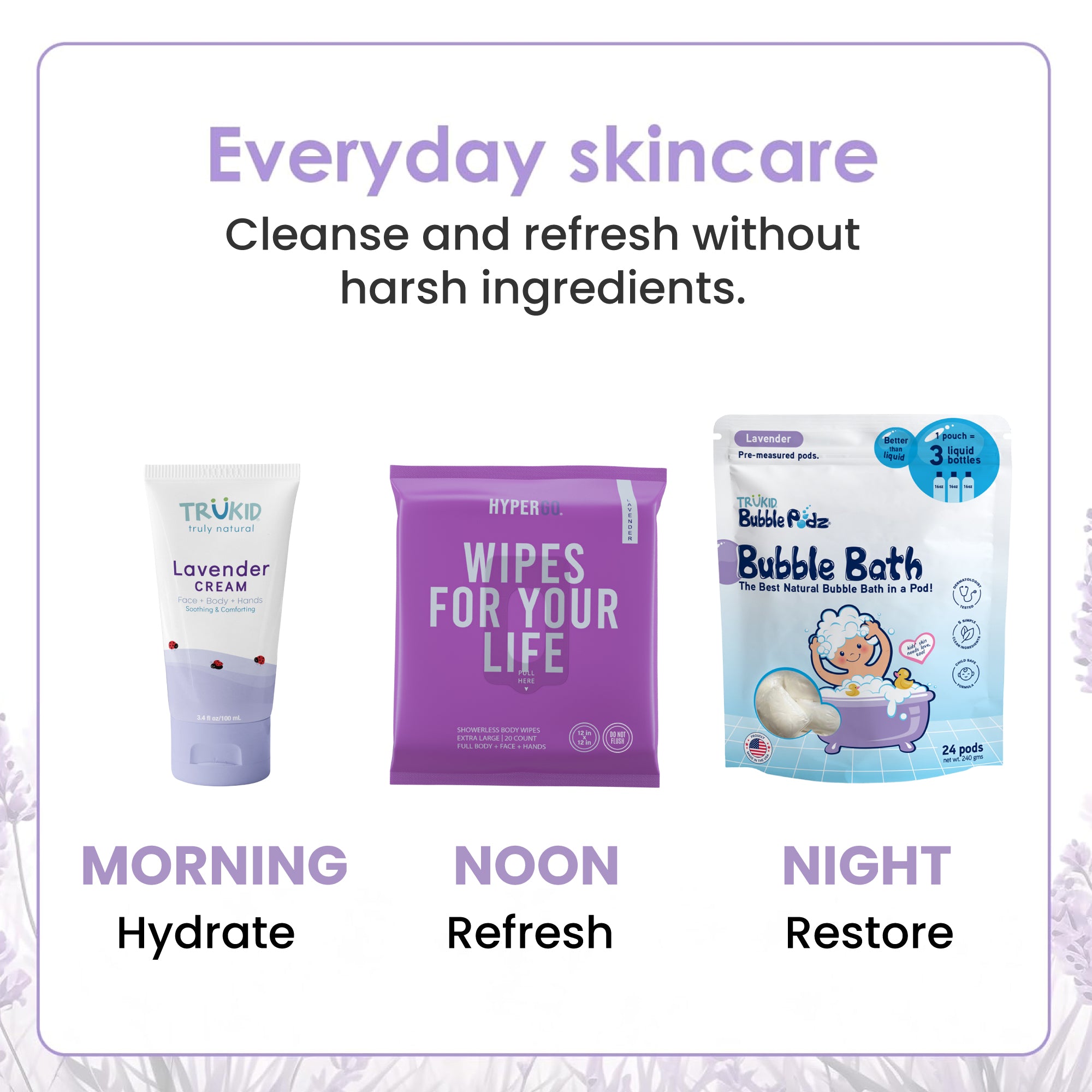 TruKid Lavender Best-Sellers Bundle
