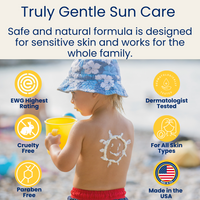TruKid Eczema (Unscented) Daily SPF30 Sunscreen Truly Gentle Sun Care