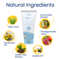 TruKid SPF30 Sunscreen Natural Ingredients