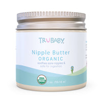 TruBaby Nipple Butter Organic 2.0oz Jar
