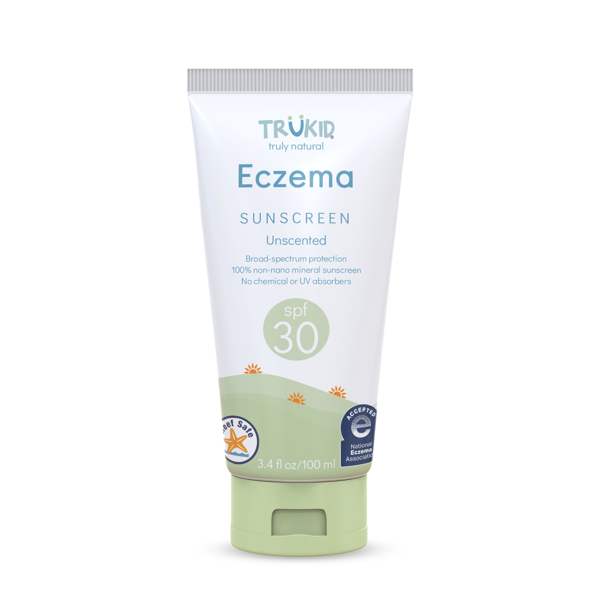 TruKid Eczema (Unscented) Daily SPF30 Sunscreen 3.4oz