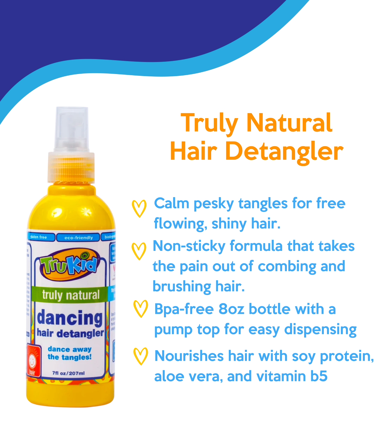 TruKid Dancing Detangler 7oz